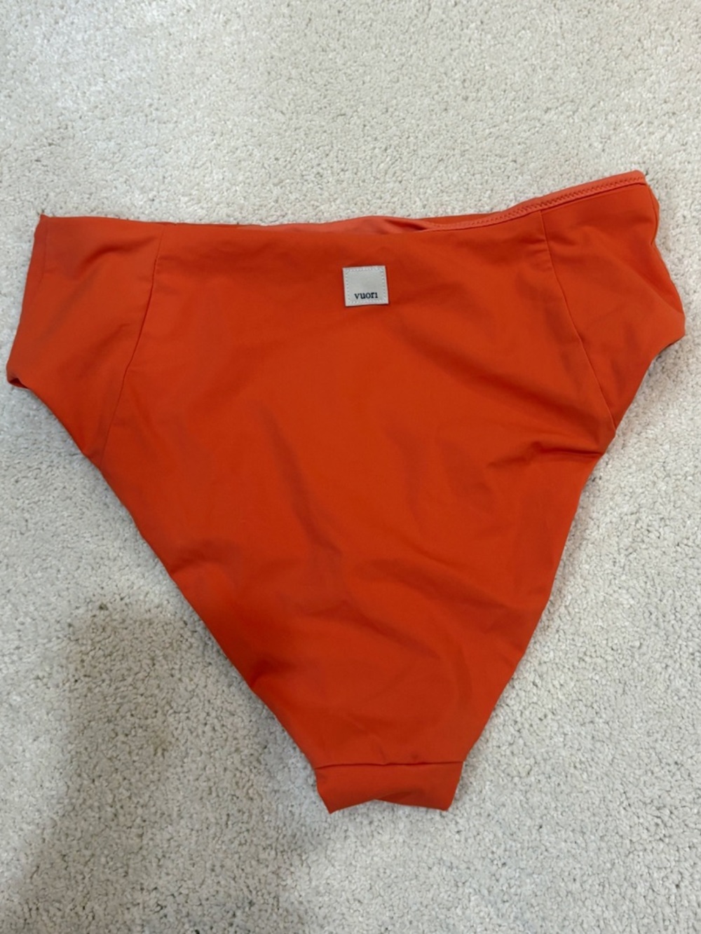Vuori High-Waist Orange Bikini Bottom XS